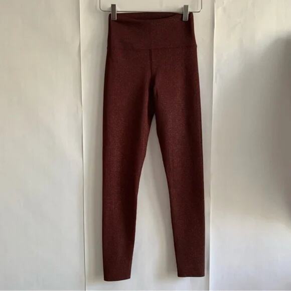 NEW Beach Riot Ayla Glitter Chocolate Workout Set L - Picture 5 of 9